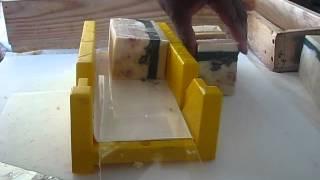 Cutting Aqua Di Gio Cold Process Soap