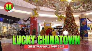 [4K] LUCKY CHINATOWN MALL - CHRISTMAS TOUR 2024 (BINONDO MANILA, PHILIPPINES)