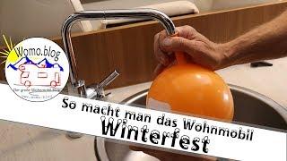 Winterfest - Wir machen das Wohnmobil winterfest