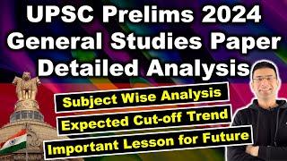 UPSC Prelims 2024 GS Paper Analysis | Expected Cut-off | Learnings for Future Aspirants