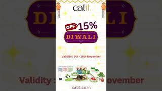 Grab your cat's favourite toy from Catit India ️ #diwalioffer #catitindia #diwali #happydiwali