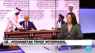 Khalilzad, US envoy who brokered Afghan exit, quits • FRANCE 24 English