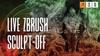 The 2023 Live ZBrush Sculpt-Off