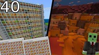 MINECRAFT HC EP 40: Automatic melon/pumpkin farm! + new houses to our mess village!