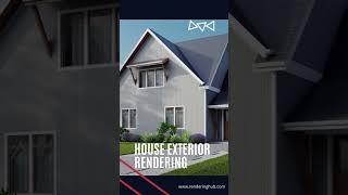 House Exterior 3d Rendering & Visualization