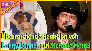 Stefanie Hertel küsst einen anderen Mann und bekommt eine überraschende Reaktion von Lanny Lanner.