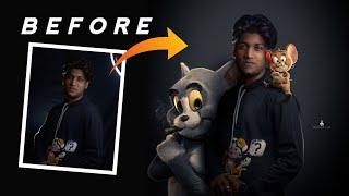 TOM & JERRY REALISTIC PHOTO EDITING WITH YOUR PHONE 