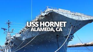 Exploring The USS Hornet in Alameda, California USA Walking Tour #usshornet #usshornettour #alameda