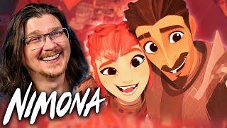 NIMONA (2023) MOVIE REACTION | First Time Watching | Review