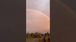 Double rainbow, all across the sky!