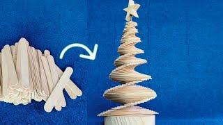 Amazing woodworking skills / Christmas tree making // Increíbles habilidades para trabajar la madera