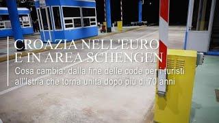 Croazia nell’euro e in area Schengen