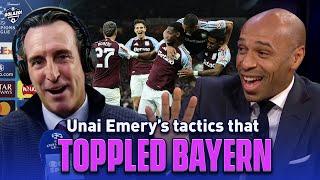 Unai Emery breaks down HOW he out-tactic'd Bayern Munich | UCL Today | CBS Sports Golazo