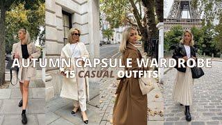 HOW TO BUILD AN AUTUMN CAPSULE WARDROBE | ESSENTIALS FOR THE SEASON 2021