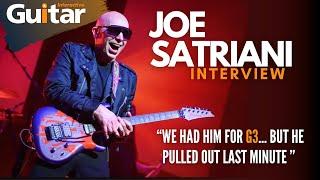 Joe Satriani Talks G3 | How Holdsworth, Beck, & Gibbons Almost Joined the Lineup & More