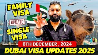 Dubai Visit Visa Latest Updates 2024 | UAE Family Visa Rejection | Single Visa Dont Apply