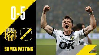 SAMENVATTING | Roda JC - NAC | 1e ronde Play-offs 23/24 | 0-5