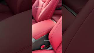 CoverExpert custom red seat cover for Infiniti Q60S