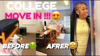 FRESHMAN college move-in day!