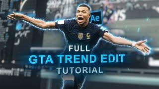 full gta trend edit tutorial on after effects