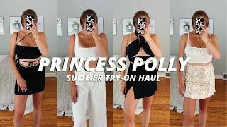PRINCESS POLLY SUMMER HAUL // trendy summer try-on haul // summer 2021 clothing trends