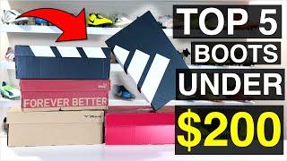 Top 5 football boots UNDER $200