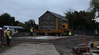 Trust for the National Mall relocates historic Lockkeeper’s House on the National Mall