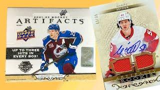 2021-22 Upper Deck Artifacts Hockey Hobby Box Break