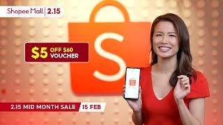 Shopee Mall 2.15 Mid Month Sale! 100% Authentic!