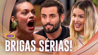 QUATRO TRETAS SÉRIAS DO BBB 24! ️ YASMIN X DAVI, ALANE X JUNINHO E MATTEUS CONTRA PITEL! | BBB 24