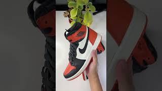 Jordan 1 Electro Orange to SBB #nike #sneaker #jordan #custom #jerry44sneakers #shatteredbackboard