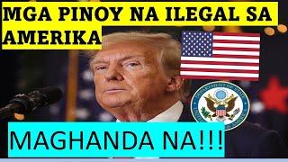 TNT NA MGA PINOY MAGHANDA NA | SELF-DEPORT OR ARESTUHIN NG ICE