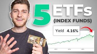 5 Canadian HIGH Dividend ETFs (Index Funds)