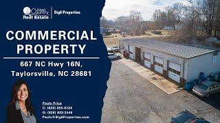 50+ Storage Units & 5 Bay Garage 1.7+/- Acres for Sale in Taylorsville NC