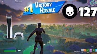 127 Elimination Solo Vs Squads "Zero Build" Gameplay Wins (Fortnite chapter 5 Season 4)