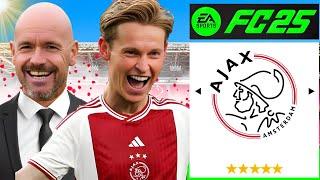 I REBUILT 2018/19 Ajax Using TEN HAG!