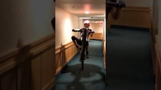 Best way to get to the elevator #bike #mtb #bicycle #mtbpro #mtbwheelie #wheelie