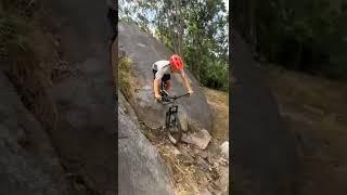 big rock slab at Lysterfield #mtb #gnarly #steep