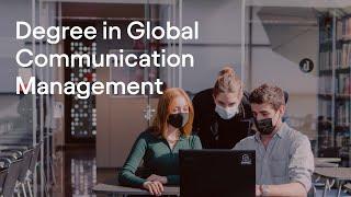 Discover the Bachelor's Degree in Global Communication Management with our students experience (1/4)