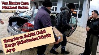 Kargo Şirketinin Hatası Ürün Sahibi Kargoları Teslim aldı / Köye Kar Yağdı / Ehliyet Yenileme