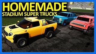 BeamNG Online : Homemade Stadium Super Truck Challenge!!