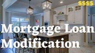 Mortgage loan modification process. pre Foreclosure