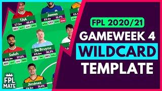 FPL GAMEWEEK 4 WILDCARD DRAFT | Best Wildcard Template for GW4 Fantasy Premier League 2020-21