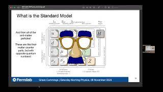 Saturday Morning Physics at Fermilab and Virtual Visit at CMS Detector at CERN, 2024.11.09.