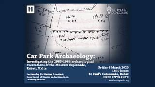 Heritage Malta Lecture by DR Maxine Anastasi