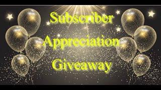 [Official Video] Subscriber Appreciation Giveaway!!!