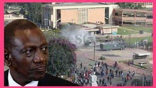 Zakayo Ruto resign or we burn kenya!GEN Z Taugh warning to Ruto moments before storming JKIA TODAY