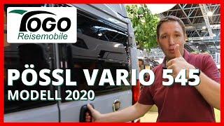  PÖSSL ️️ VARIO 545 | Modell 2020 | TOGO REISEMOBILE | Etagenbetten Kastenwagen H-Line Roomtour