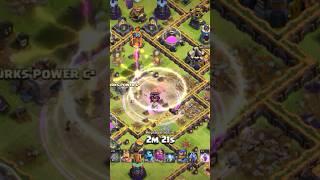 super wizards + blimp best combo || part 28 || #shorts #coc #tips #tricks #hacks #facts #trending