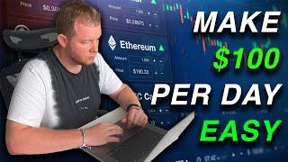 Simple Method To Make $100 A Day Trading Cryptocurrency As A Beginner | Binance Tutorial Guide